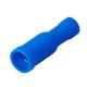 Разъем штекерный изолированный гнездо 4 мм 1.5-2.5 мм (РШи-м 2.5-4/РШИм 2-5-4 ) синий  08-0221  REXANT