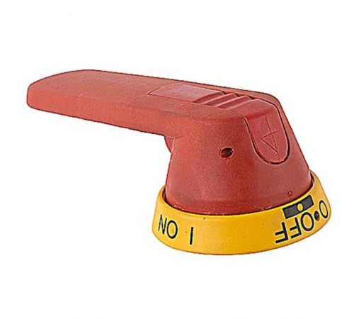 Ручка управления OHY125J12 (желто-красная) для управления через дверь рубильниками типа OT630..800  1SCA022381R1720  ABB