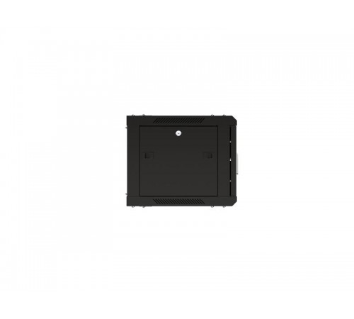 Шкаф настенный 19" TERACOM PRO 9U 600х450 мм дверь стеклянная с замком-ручкой чёрный  TRP-WLL-0964-40B  EKF