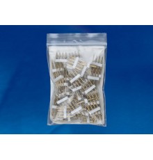 Коннекторы для светодиодной ленты 220В 5050RGB, 4 контакта, UTC-K-04/B67-RGB COPPER 050 POLYBAG прозрачный 50 шт/упак  10829  Uniel