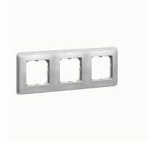 Cariva DIY Рамка 3 поста алюминий  695984  Legrand