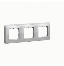 Cariva DIY Рамка 3 поста алюминий  695984  Legrand