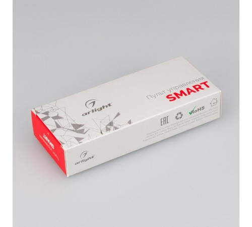 Пульт SMART-R24-DIM Black (1 зона, 2.4G) (Arlight, IP20 Пластик, 5 лет)  031934  Arlight