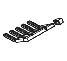 Перемычка PC10 гребенка шаг 10мм 10 пол.  1SNA163315R2600  TE