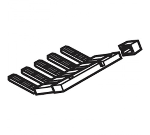 Перемычка PC10 гребенка шаг 10мм 10 пол.  1SNA163315R2600  TE