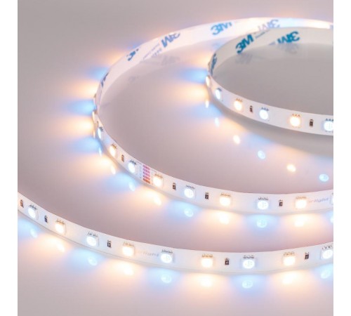 Лента светодиодная RT-B60-10mm 24V RGBW-Warm (14.4 W/m, IP20, 5060, 5m) (arlight, Открытый)  018327(2)  Arlight