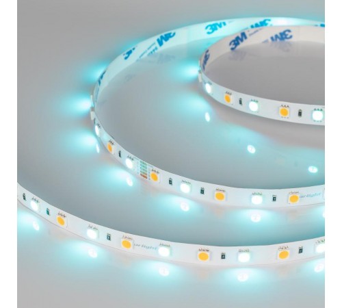 Лента светодиодная RT-B60-10mm 24V RGBW-Warm (14.4 W/m, IP20, 5060, 5m) (arlight, Открытый)  018327(2)  Arlight