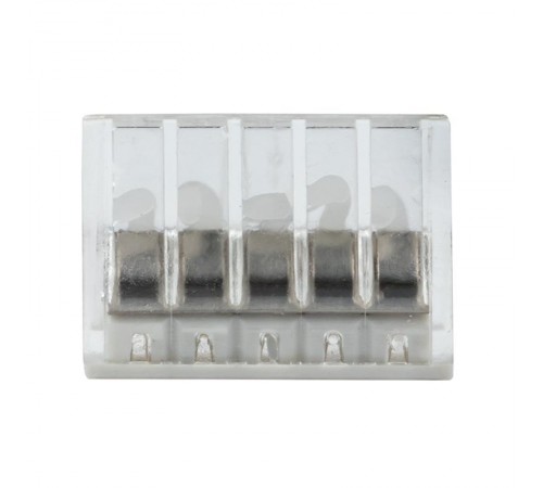 Строительно-монтажная клемма СМК 2273-245 (с пастой) 5 отверстий 0,5-2.5мм2 (100шт.) EKF PROxima  plc-smk-2273-245  EKF