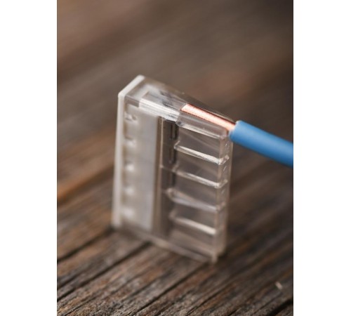 Строительно-монтажная клемма СМК 2273-245 (с пастой) 5 отверстий 0,5-2.5мм2 (100шт.) EKF PROxima  plc-smk-2273-245  EKF