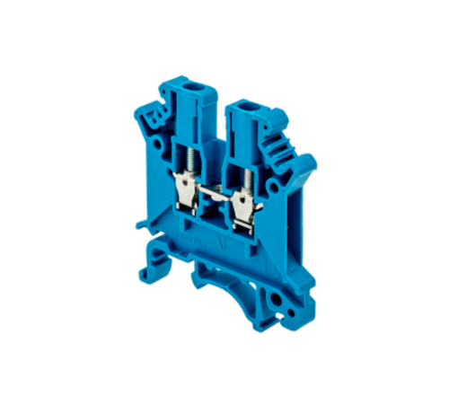 Клемма винтовая проходная, 2.5 мм2, синяя MTU-2.5BL  54691  ОВЕН