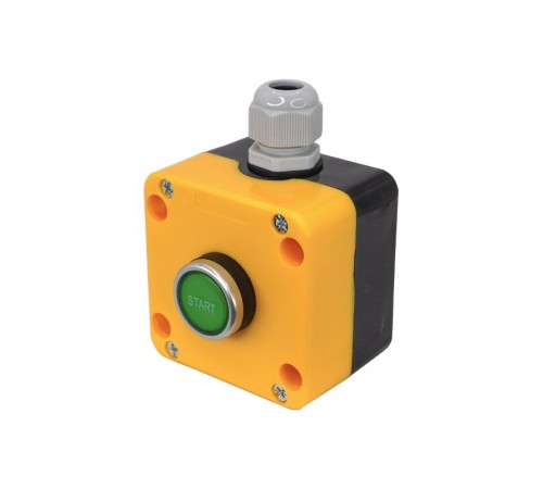 ПКУ22-1031-65У1, 1 зелёный цилиндр "Start" (НО), пост управления, IP65  (ЭТ)   ET014859   Электротехник