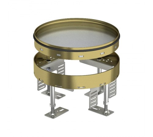 Кассетная рамка RKR2 ном.размер 4 D 215 мм (латунь) (RKR2 4M 25)  7409084  OBO Bettermann