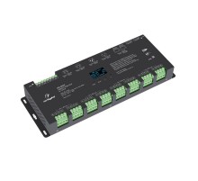 Декодер SMART-DMX-SUF (12-24V, 24x5A, XLR3, RJ45) (arlight, IP20 Металл, 5 лет)  033769  Arlight