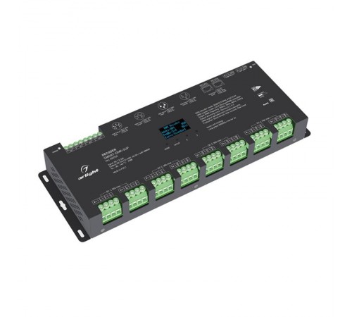 Декодер SMART-DMX-SUF (12-24V, 24x5A, XLR3, RJ45) (arlight, IP20 Металл, 5 лет)  033769  Arlight