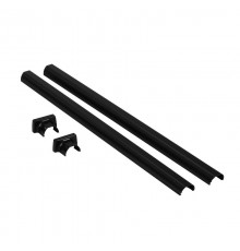 Декоративный комплект из пластика для телескопической стойки колонны, 1 или 2 секции, цвет черный  653068  Legrand