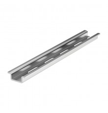 DIN-рейка перфорированная OMEGA 2F 15х55 мм длиной 2000мм  02130  DKC