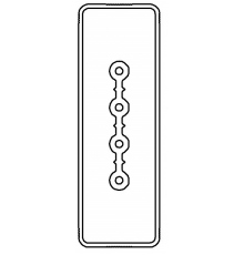 Секция прямая 1+0 точек отвода L=1000мм, Cu, 4P, 40A  LTC40DSP44AA000  DKC