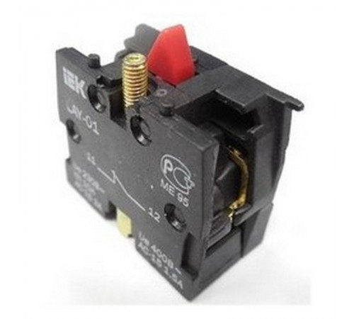 Контактный блок 1з для серии LAY5   BDK21  IEK