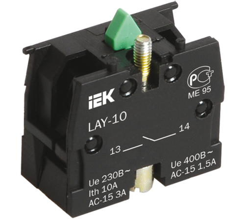 Контактный блок 1р для серии LAY5   BDK11  IEK