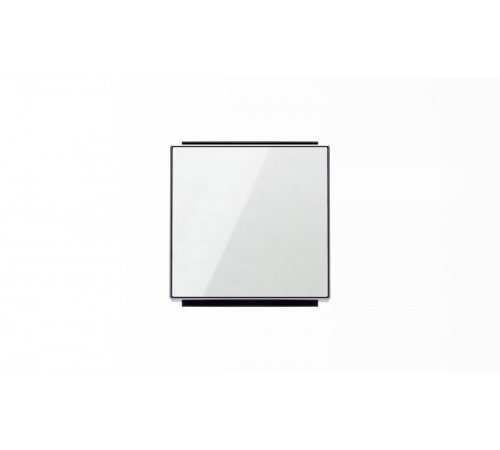Клавиша для 1-клавишных выключателей/переключателей/кнопок, серия SKY, цвет стекло белое2CLA850100A2101 ABB