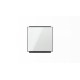 Клавиша для 1-клавишных выключателей/переключателей/кнопок, серия SKY, цвет стекло белое2CLA850100A2101 ABB