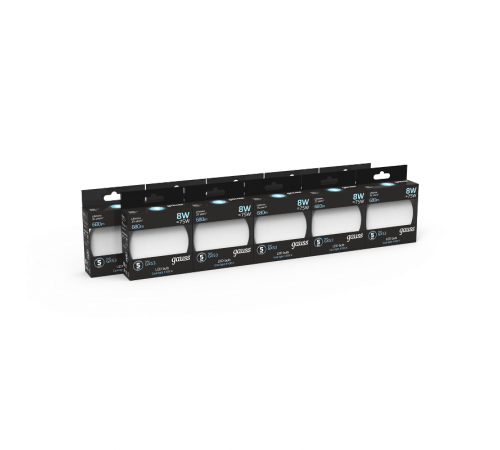 Лампа светодиодная LED 8Вт GX53 220В 4100К диммируемая  108408208-D  Gauss