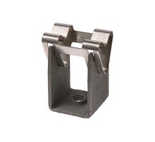 Держатель для гориз. и верт. поверхностей, стал. Фикс.для прута 8 мм, высота 35 мм, гор. цинк.   SQ2402-3220  TDM