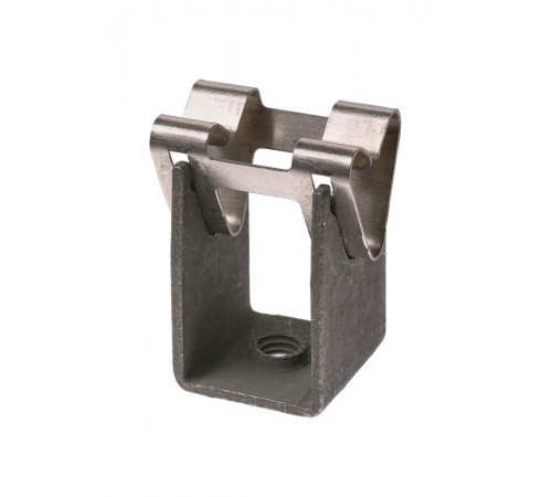 Держатель для гориз. и верт. поверхностей, стал. Фикс.для прута 8 мм, высота 35 мм, гор. цинк.   SQ2402-3220  TDM