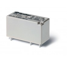 Низкопрофильное миниатюрное электромеханическое реле; монтаж на печатную плату; выводы с шагом 3.5мм; 1CO 12A; Контакты AgNi  413190060010  Finder