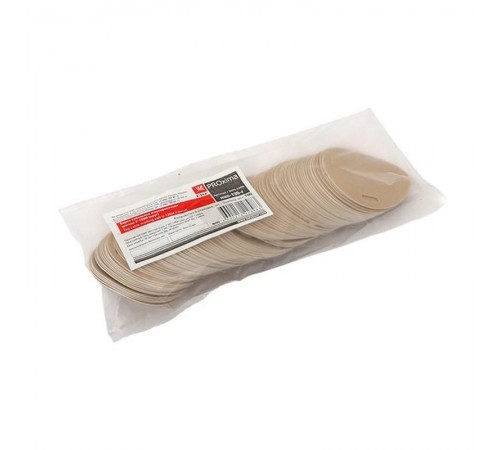 Бирка маркировочная мягкая У-135М (100 шт.) круг PROxima  mm-135-r  EKF