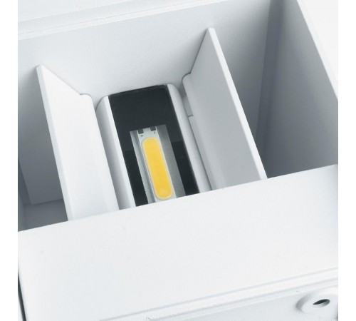 Светильник уличный светодиодный DH012, 2*3W, 450Lm, 4000K, белый  11871  Feron