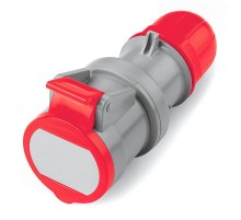 Розетка кабельная с безвинтовыми клеммами IP44 16A 3P+E+N 400В  DIS3131647P  DKC