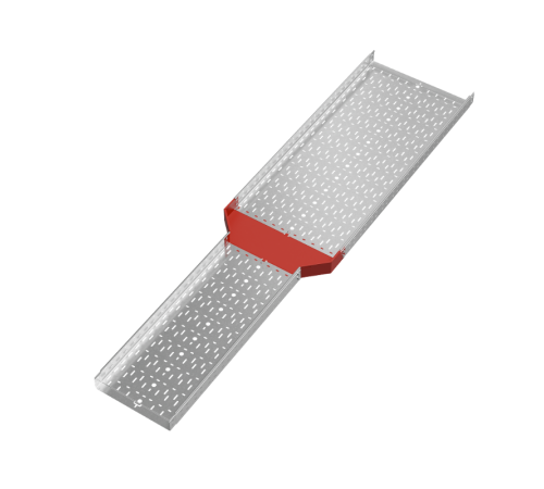 Переходник центральный 80х400-600 мм "ПЛЮС" HD  PDplus80-400-600-C HD   КМ-профиль