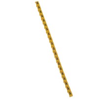 Маркер Duplix - чёрная маркировка на желтом фоне - заглавная буква A  038410  Legrand