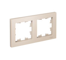 AtlasDesign Бежевый Рамка 2-ая, универсальная  ATN000202  SE