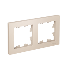 AtlasDesign Бежевый Рамка 2-ая, универсальная  ATN000202  SE