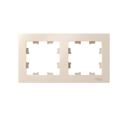 AtlasDesign Бежевый Рамка 2-ая, универсальная  ATN000202  SE
