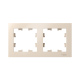AtlasDesign Бежевый Рамка 2-ая, универсальная  ATN000202  SE