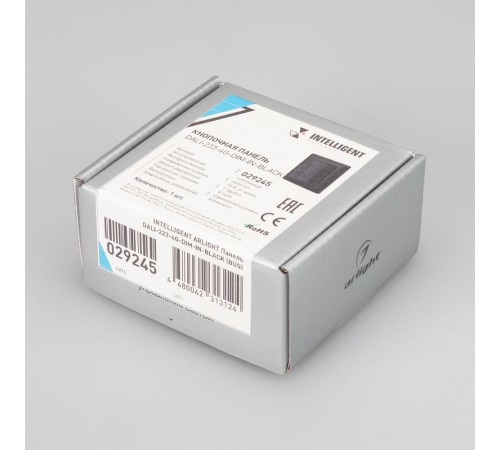 INTELLIGENT ARLIGHT Панель DALI-223-4G-DIM-IN-BLACK (BUS)  029245  Arlight