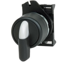 Переключатель на 2 положения с возвратом длинная ручка, зеленый  ASLB2D2  DKC