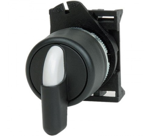 Переключатель на 2 положения с возвратом длинная ручка, зеленый  ASLB2D2  DKC