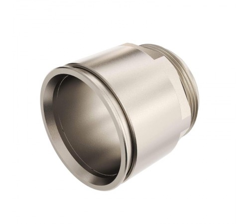Муфта труба-коробка д.50мм, IP66/IP67, М50х1,5, никелированная латунь  6111-A50  DKC