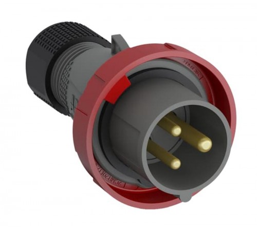 Вилка кабельная Easy&Safe 216EP9W, 16А, 2P+E, IP67, 9ч2CMA101073R1000 ABB