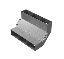 Угол вертикальный внутренний трехканальный 250х48  УВВНТ-250х48  Ostec