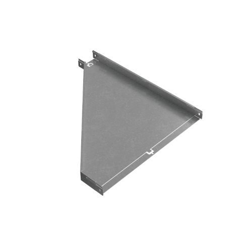 Переходник правый 50х100-600 мм "ПЛЮС" HD  PDplus50-100-600-R HD   КМ-профиль