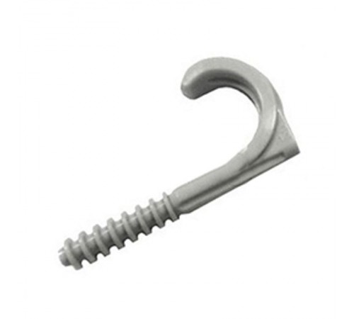 Держатель (клипса) F типа одинарная для труб D16-20мм (1уп = 100шт)  41823  Ecoplast