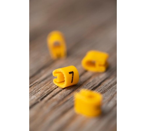 Маркер-кабельный 6,0кв.мм "7" (500шт.) (ЕС-3) EKF PROxima  plc-KM-6-7  EKF