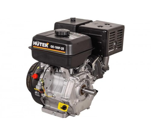 Двигатель бензиновый GE-188F-25  70/15/4  HUTER