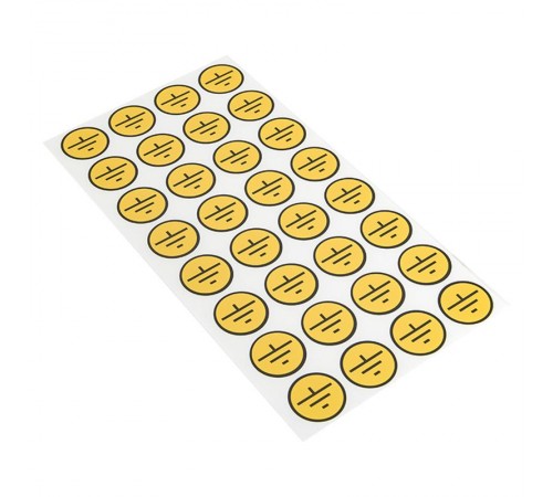 Наклейка "Земля" (d30мм.) EKF PROxima  an-1-06  EKF