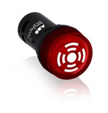 Зуммер CB1-613R с пульсирующим сигналом, с подсветкой, красный, 230 В AC1SFA619600R6131 ABB
